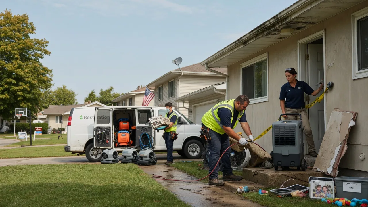 Water Damage Restoration in Spivey, KS near me